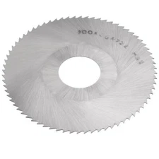 100mm Dia 27mm Arbor 0.6mm Thick 72 Tooth High Speed Steel Circular Saw Blade