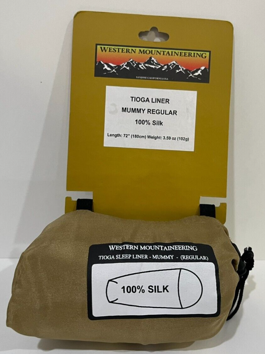 Western Mountaineering Tioga Sleeping Bag Liner eBay