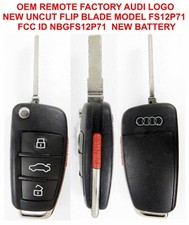 AUDI A3 Q3 S3 Keyless CAR OEM Remote Fob 4 Bu...