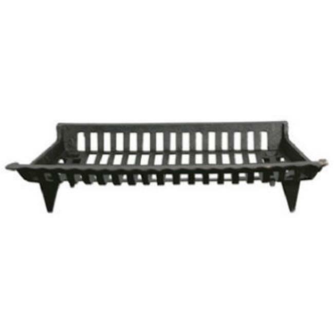 GHP CG30 30 in. Black Cast Iron Fireplace Grate eBay