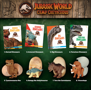 Mcdonald S Jurassic World Camp Cretaceous Happy Meal Toys Choose Toy Or Set Ebay