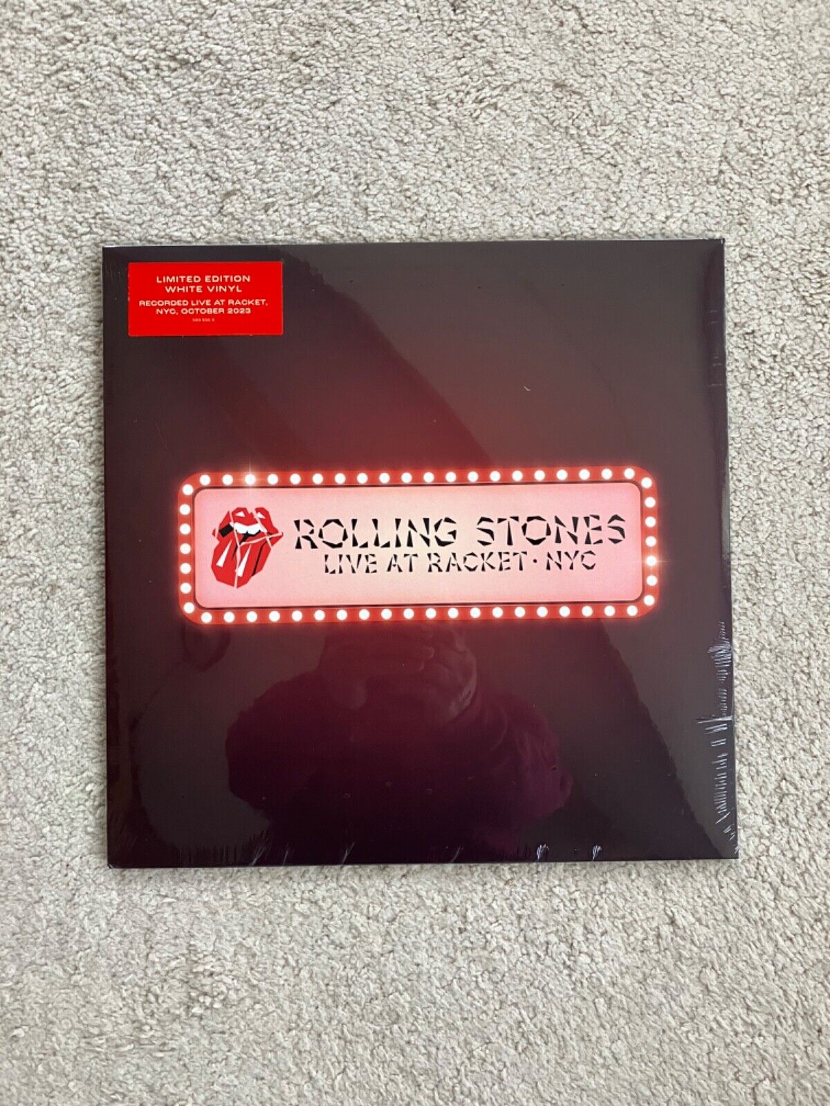 The Rolling Stones – Live At Racket NYC" - White Vinyl -RSD-BRAND NEW,SEALED