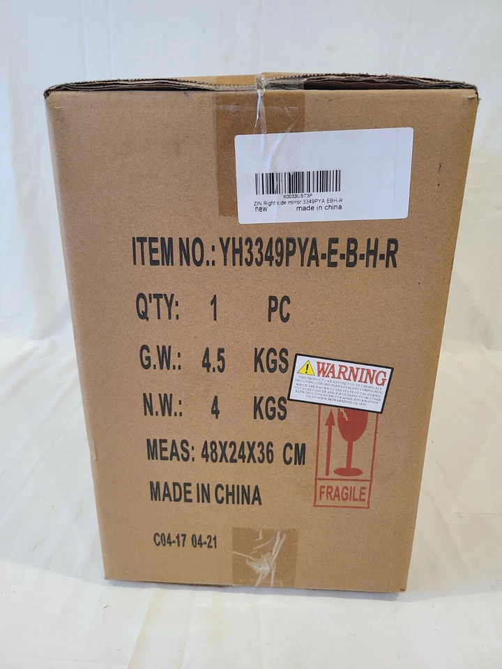 Espejo retrovisor de remolque térmico para pasajeros 3349PYA con luz giratoria y charco para Ford F150 01-14 Foto 2 de 2