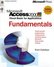 Microsoft Access 2000/Visual Basic for Applications Fundamentals