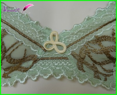 Soutien-gorge MIRIALE AIDA - Vert Pâle Orchidée, Tailles 85A/90A, Neuf Sans étiquettes
