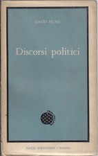 Hume, David..DISCORSI POLITICI