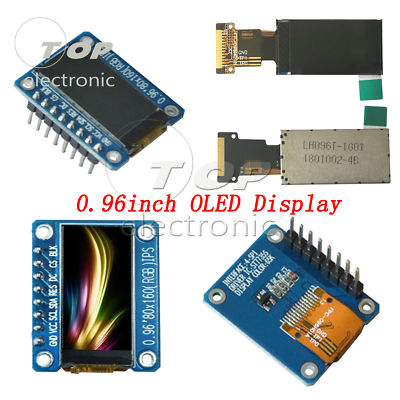 IPS 0.96 inch SPI HD 65K Full Color Display Module ST7735 Drive IC 80*160