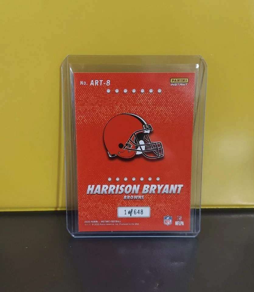 Harrison Bryant 1/648 All Rookie Team 2020 Panini Instant Cleveland Browns  - Image 2 of 2