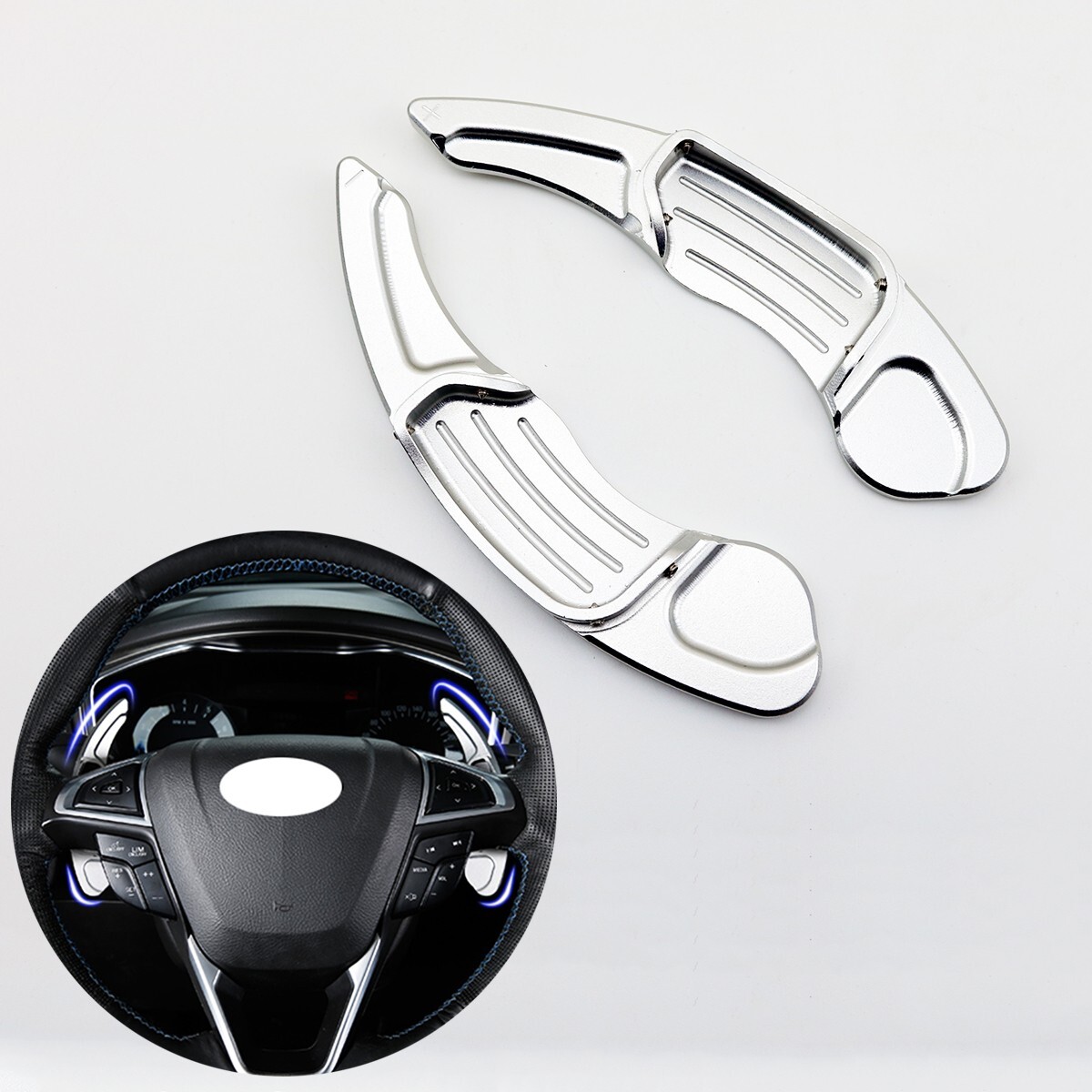 Steering Wheel Shift Paddel Extension For Ford Fusion Mondeo Edge 2013-2022
