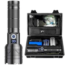 Blazer 5000 Tactical Flashlight & 30W Powerbank, Military-Grade, 950,000 LM