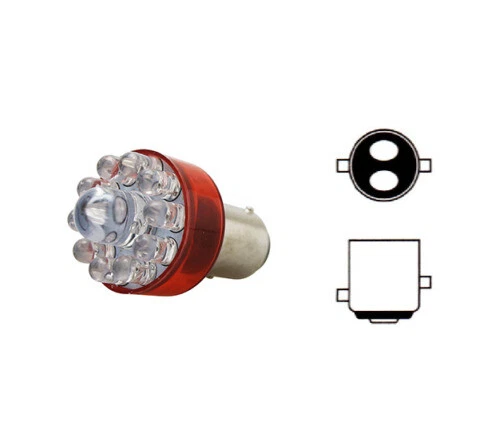 Ampoules et LEDs rouges LED pour automobile