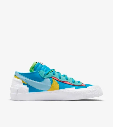 2 NIKE x KAWS x SACAI Blazer Low Shoes 1 PURPLE DUSK + 1 NEPTUNE BLUE M4.5 / W 6 thumbnail 12