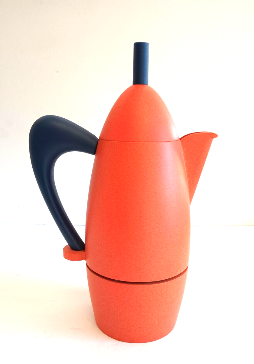 Carlo Giannini Chicca Designer Postmodern Espresso Mocha Maker