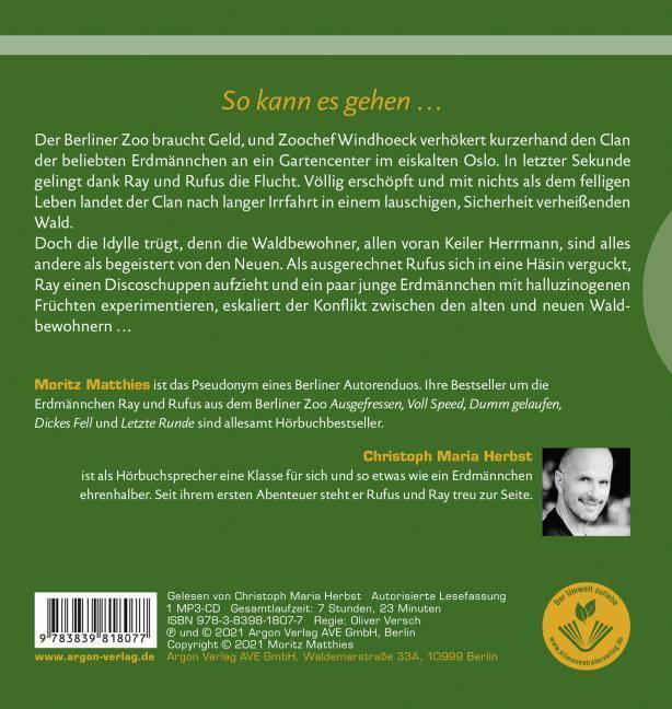 Thumbnail - Der Wald Ruft Moritz Matthies - Hörbuch