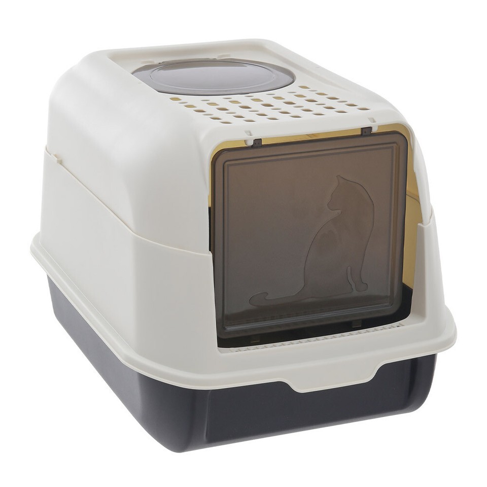 XL Large Cat Litter Box Self Cleaning Pan Drawer AntiSplashing Cat