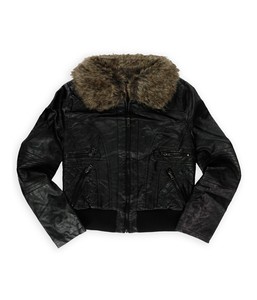 Dollhouse Womens Faux Fur Bomber Jacket Ebay