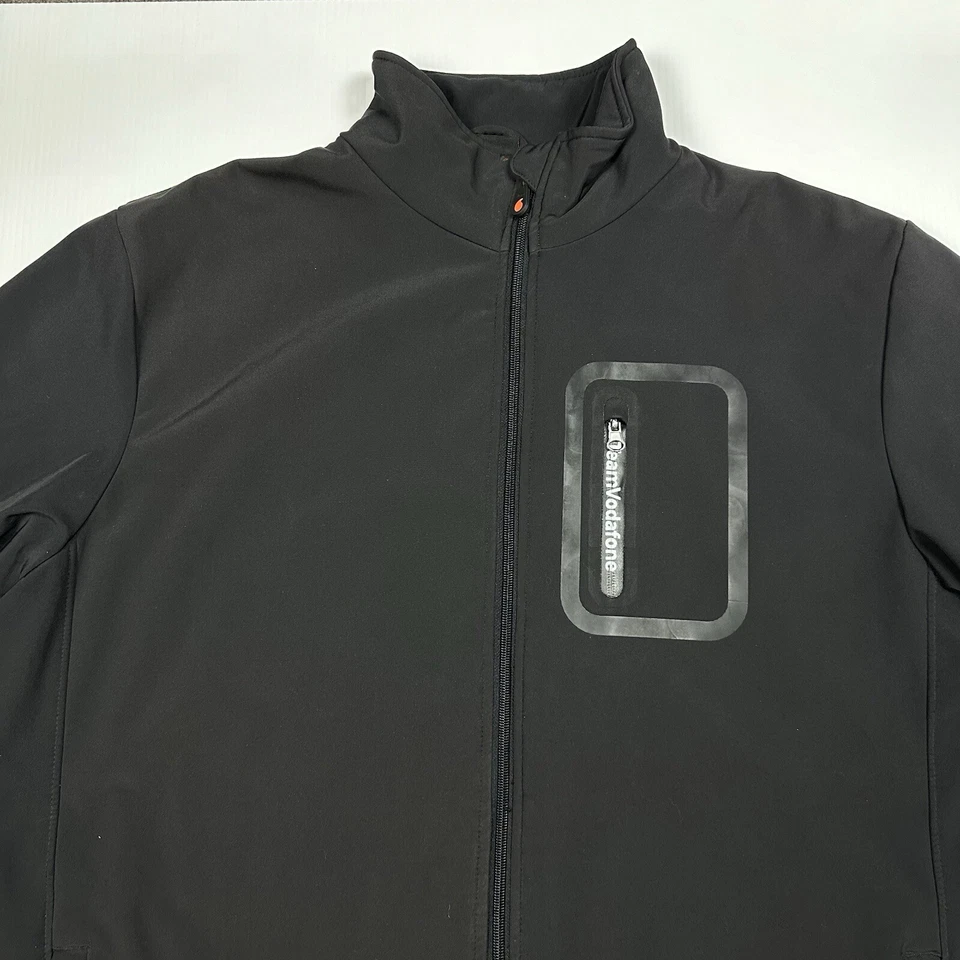 Holden Team Vodafone Men's Full Zip Soft Shell Jacket Size XL Black 888 Racing - Image 2 of 4