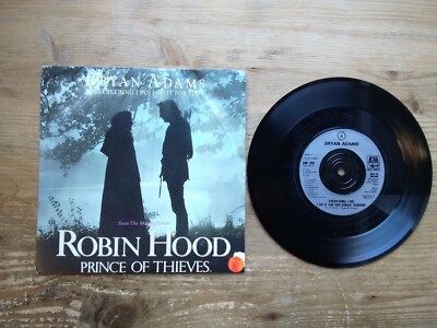 Bryan Adams (Everything I Do) I Do It For You EX 7'' Single Vinyl Record AM789