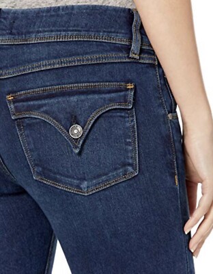 Hudson Obscurity Mid Rise Skinny￼ Collin Supermodel Shape Stretch Lift Sz 26 NWT