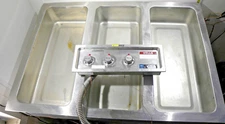 Wells 5P-MOD327T Three Pan 4/3 Size Drop In Hot Food Well