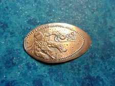COSI ASTRONAUT Elongated Pressed Smashed Penny 18