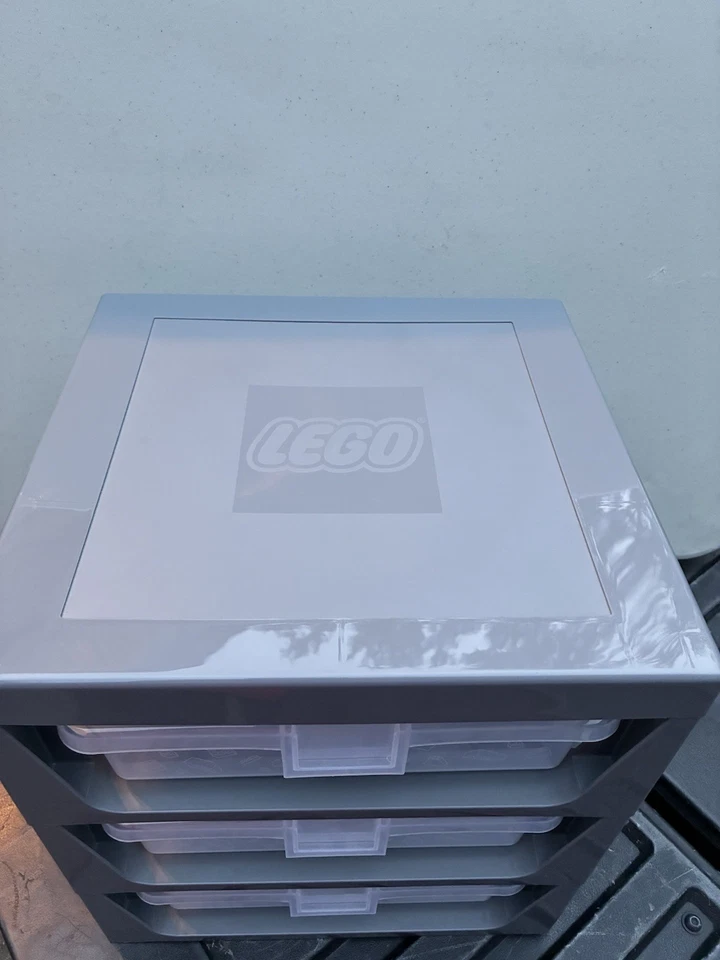 Productos de almacenamiento LEGO: 40950001 sistema de rack gris - raro Foto 2 de 4