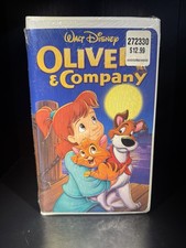 OLIVER COMPANY 2002 REMASTERED VHS COVER VARIATION NEW SEALED
