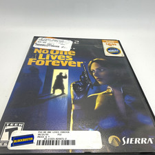 Sierra No One Lives Forever (Sony PlayStation 2) w/ Case & Manual NTSC-U/C