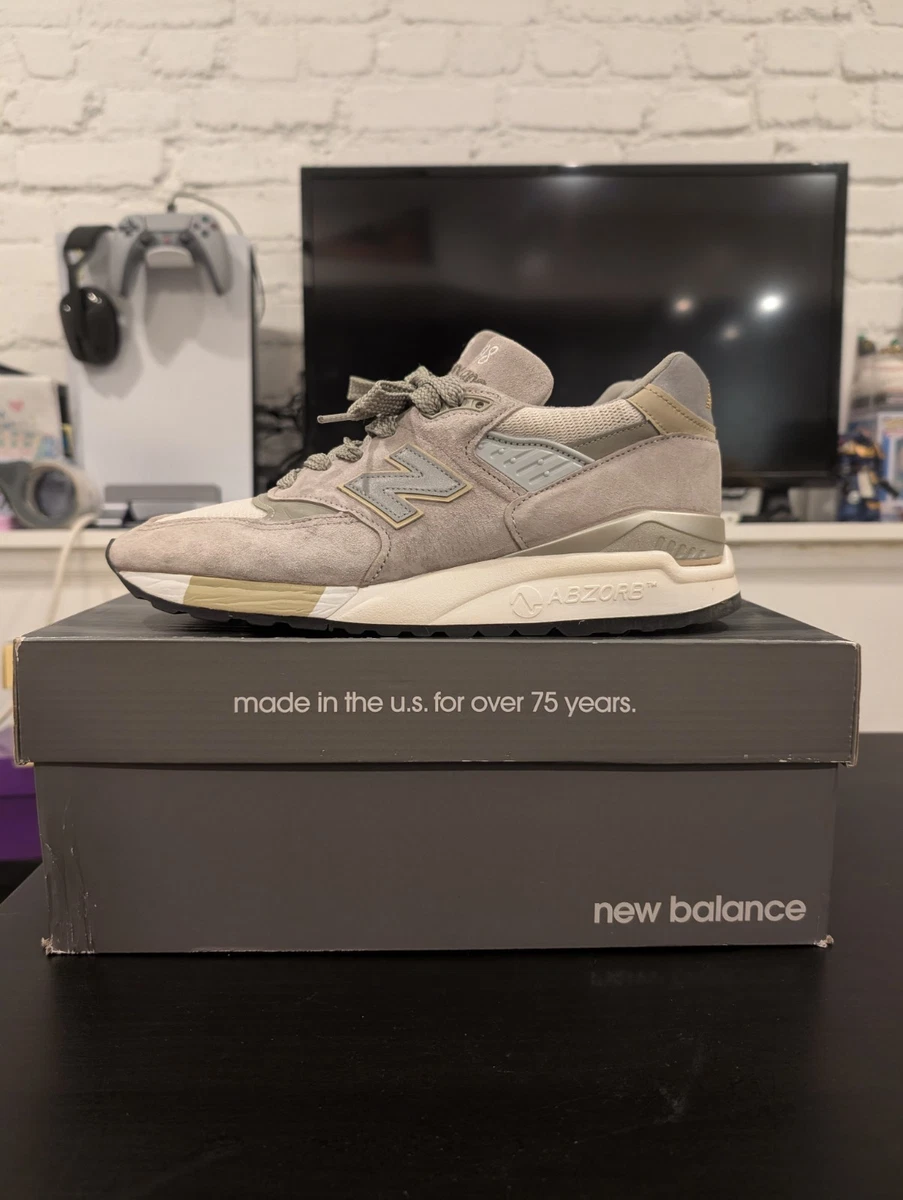 New Balance 998 Made in USA Connoisseur Guitar Pack - Grey for