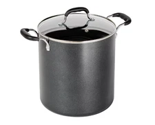  8.5qt Nonstick Wide Stock Pot with Lid