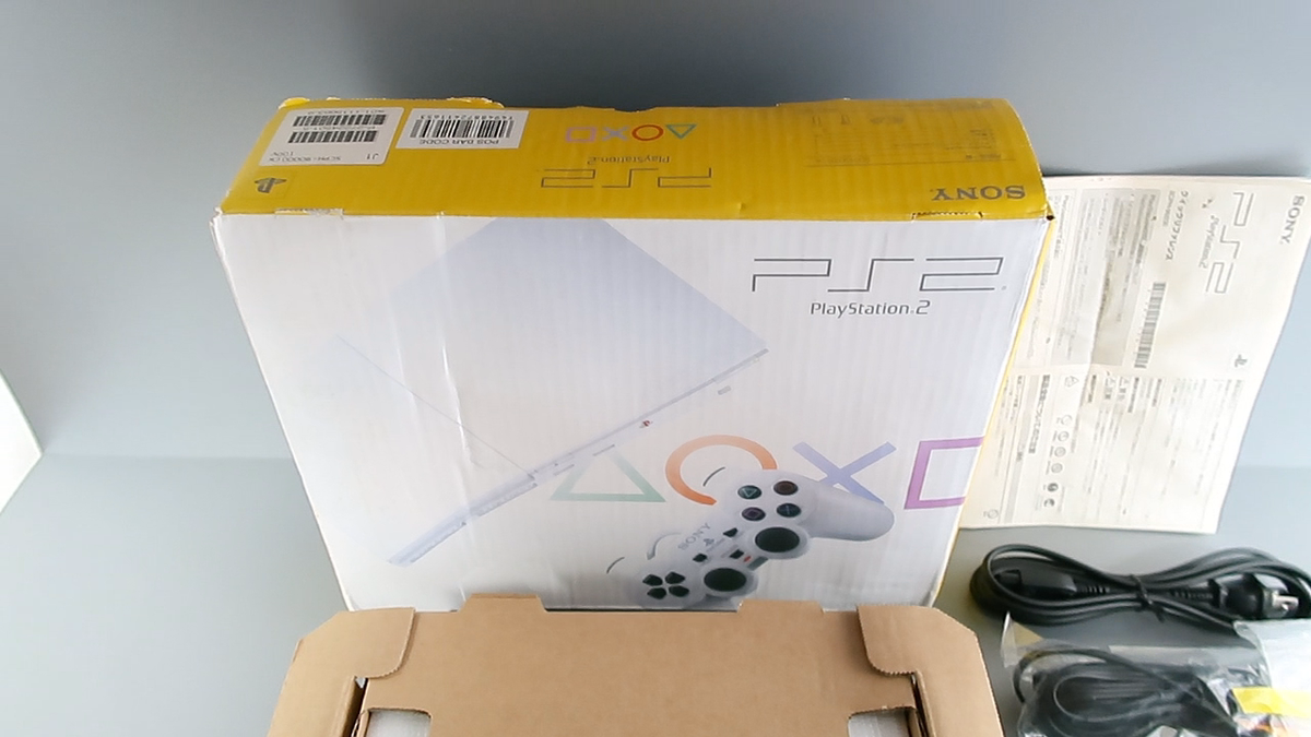 New Sony PlayStation 2 PS2 Slim Ceramic White Console SCPH-90000