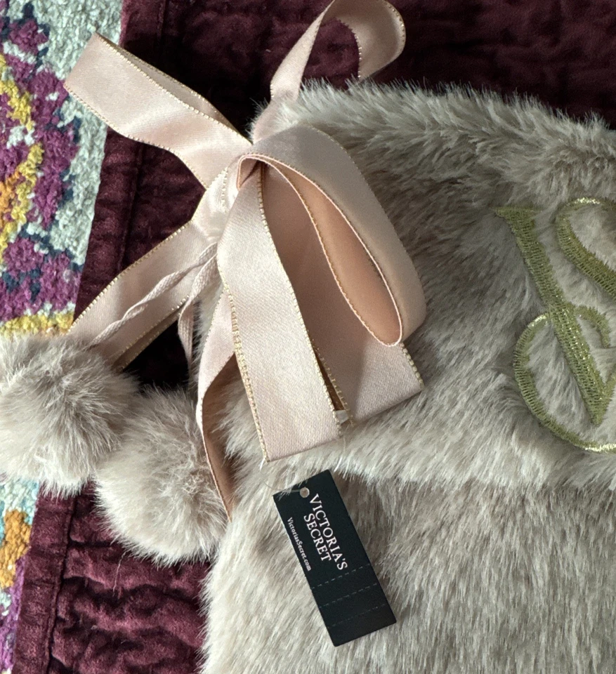 Medias de Navidad de piel sintética Victoria's Secret nuevas con etiquetas Foto 2 de 4