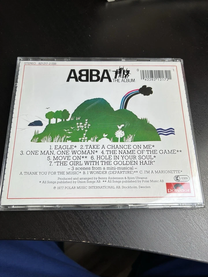 ABBA - The Album (CD 1977) 9 Songs - Noch gut erhalten - Bild 2 von 2