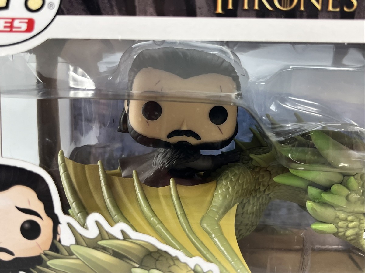 アメコミ Funko POP! Rides Jon Snow & Rhaegal 67 Funko POP! Rides: Game of Thrones - Jon Snow w/Rhaegal