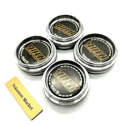 JDM Rays Volk Racing Center Caps High Type 4pcs RE30 CE28 TE37 VR Rare