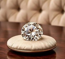 5Ct Round Cut Natural D Color Loose Lab Grown Diamond VVS1 Clarity Certified