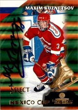 Maxim Kuznetsov 1994-95 Select Auto RC #157 Russia
