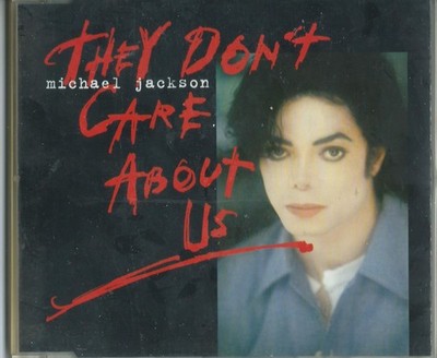 CD Audio Titel''they dont care about us''michael jackson,genre rock,pop,marke epic