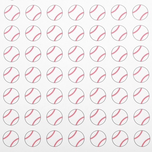 20 Sheets Baseball Label Sticker Water Bottle Stickers Decorative - 第 8/12 張圖片
