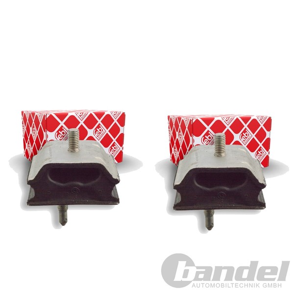 2X Febi Hinterachsbuchsen Lager Oben Passend FüR CitroËN Xsara ZX Peugeot 306-image
