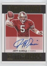 2018 Panini Donruss Signature Marks Jeff Garcia #SM-JGA Auto 5w7