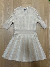 CHANEL Dress Long Sleeve Size S Excellent Condition Fashion Women's Wear used 5F