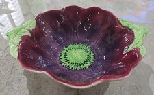 Vintage Art Deco Shorter & Sons "Anemone" Dish. EC