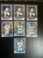 2025 Bowman Chrome Seattle Mariners Mogo Lot- Julio Rodriguez, Yorger Bautista