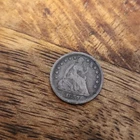 1857 Seated Liberty Half Dime, XF