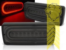 Light Bar LED R&uuml;ckleuchten f&uuml;r Mercedes Benz W463 G-Klasse schwarz smoke