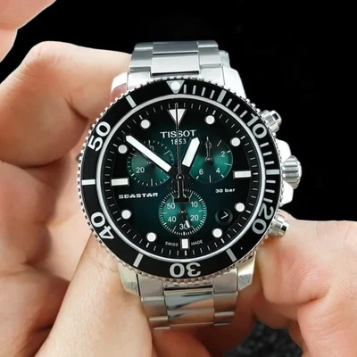 Tissot Couturier Chrono - Orologio da polso, da uomo, acciaio inossidabile, acciaio inossidabile, acciaio inossidabile, acciaio inossidabile, Bracciale : Tissot