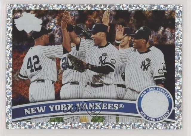2011 Topps Platinum Diamond Anniversary New York Yankees Mariano Rivera #424 HOF