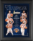 New York Knicks Framed 13" x 16" 2026 NBA Finals Champions Collage