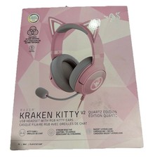 Razer Kraken Kitty V2 Quartz Edition Wireless...